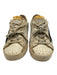 Golden Goose Shoe Size 37 Beige, White, Black Textile & Leather Lace Up Sneakers Beige, White, Black / 37