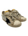 Golden Goose Shoe Size 37 Beige, White, Black Textile & Leather Lace Up Sneakers Beige, White, Black / 37