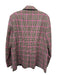 Boden Size 14 Tan, Brown & Pink Wool Houndstooth Button Close Jacket Tan, Brown & Pink / 14