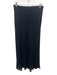 J. Crew Size S Black Viscose Elastic Waist Grosgrain Trim Sheer Overlay Skirt Black / S