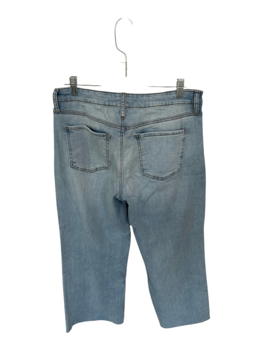Kut From The Kloth Size 8 Light Wash Cotton Blend High Waist Wide Leg Jeans Light Wash / 8