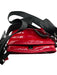 Think Royln Red & Black Polyester Zip Close Rectangle Crossbody Bag Red & Black / S