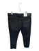 Citizens of Humanity Size 29 Black Cotton Blend Low Rise Distressed Slim Jeans Black / 29