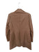Avec Les Filles Size M Tan Vegan Leather Long Sleeve 2 button Long Trench Coat Tan / M