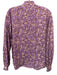 Alix of Bohemia Size Medium Purple, Pink, Brown Cotton Long Sleeve Floral Top Purple, Pink, Brown / Medium