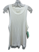 Citizens of Humanity Size L White Organic Cotton Sleeveless Ribbed Tank Top White / L