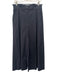 Merlette Size 10 Black Cotton Paperbag Waist Stitch Detail Zip & Button Pants Black / 10