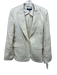 Max Mara Weekend Size 10 Beige Linen One Button Stitch Detail Blazer Jacket Beige / 10