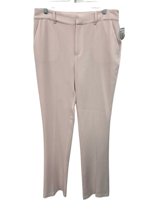 Cinq a Sept Size 10 Light Pink Triacetate Blend Zip & Button Pockets Pants Light Pink / 10