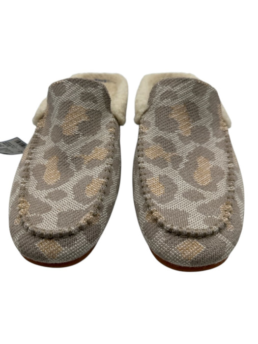Rothy's Shoe Size Est 10 Grey Synthetic Fleece Lined Slip On Shoes Grey / Est 10