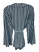 Lake Size M Blue & White Modal & Spandex Striped Pajamas Blue & White / M