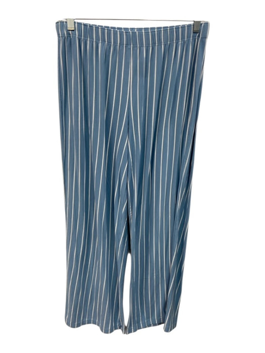 Lake Size M Blue & White Modal & Spandex Striped Pajamas Blue & White / M