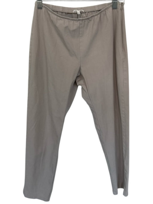 Eileen Fisher Size S Taupe Side Zip Straight Leg Pants Taupe / S