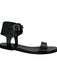Cole Haan Shoe Size 9 Black Leather Ankle Buckle Sandals Black / 9