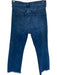 AYR Size 29 Med Dark Wash Cotton Blend High Waist Wide Leg Raw Hem Jeans Med Dark Wash / 29