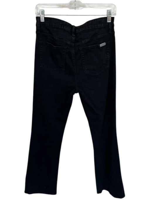 Joe's Size 29 Black Cotton Blend High Waist Boot Cut Jeans Black / 29