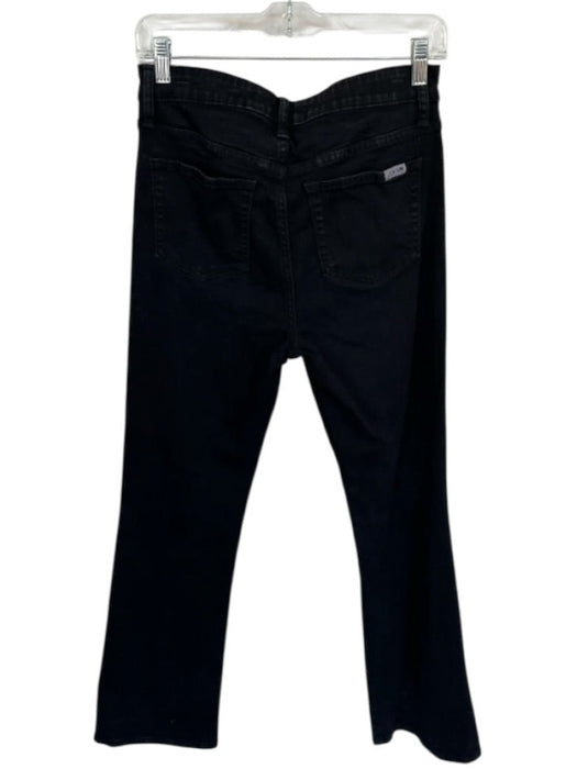 Joe's Size 29 Black Cotton Blend High Waist Boot Cut Jeans Black / 29