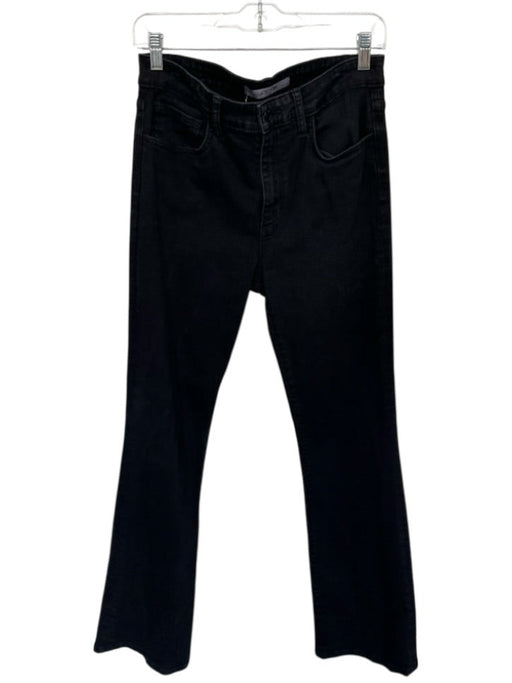 Joe's Size 29 Black Cotton Blend High Waist Boot Cut Jeans Black / 29