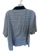 Augusta Natl Golf Size XL Navy & White Cotton Masters Logo Striped Golf Polo Navy & White / XL