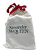 Alexander McQueen Orange & Silver Leather & Metal Knuckle Bar Hobo Skull Bag Orange & Silver / Mini
