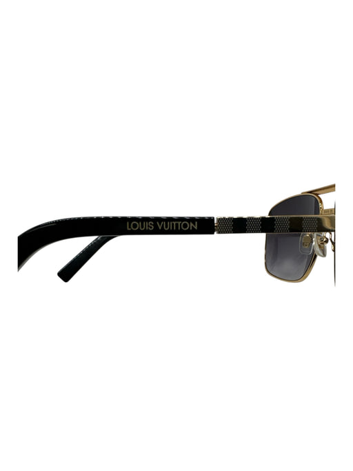 Louis Vuitton Brown & Black Men's Sunglasses Brown & Black