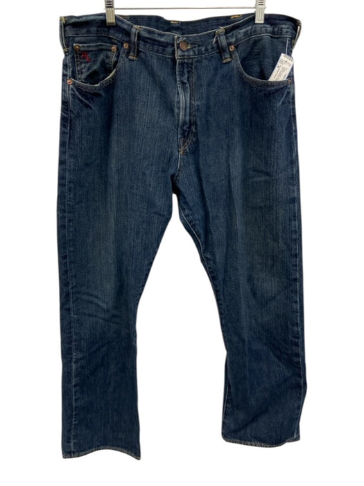 Polo Ralph Lauren Size 38 Medium Wash Cotton Denim Zip Fly Jean Men's Pants Medium Wash / 38