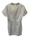 Lilly Pulitzer Size 12 Gold Rayon & Polyester Metallic Jacquard high neck Dress Gold / 12