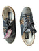 Golden Goose Shoe Size 40 Black & Tan Leather Pony Hair Detail Studded Sneakers Black & Tan / 40