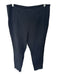 Ralph Lauren Size 12 Black Wool Side Zip Belt Loops Pants Black / 12