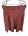 J.O.A Size M Mauve Acrylic Off Shoulder Chunky Knit Long Sleeve Sweater Mauve / M