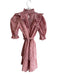 English Factory Size XS Pink & Orange Cotton Half Puff Sleeve Floral Dress Pink & Orange / XS