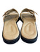 Vince Shoe Size 7 Brown Manmade Material Slip On Open Toe Buckle Detail Shoes Brown / 7