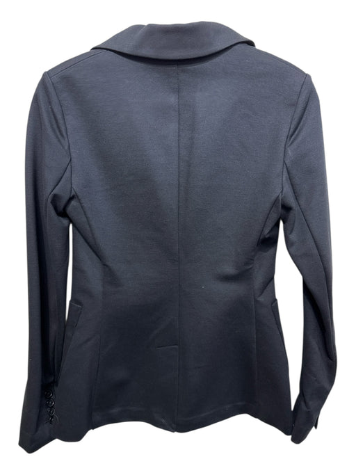 Banana Republic Size XXS Navy Blue Rayon Blend Long Sleeve One Button Jacket Navy Blue / XXS