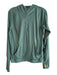 Lululemon Size Est M Green No Fabric Tag Hoodie Long Sleeve Vent Thumb Holes Top Green / Est M