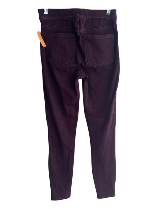 Spanx Size S/P Wine No Fabric Tag Faux 5 pocket Stretch Waist Mid Rise Pants Wine / S/P