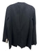 Spanx Size M Black Rayon & Nylon Long Sleeve Single Button Pockets Blazer Jacket Black / M