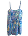 Lily Pulitzer Size 4 Blue & White Cotton & Spandex Sailboats Sleeveless Dress Blue & White / 4
