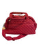 MZ Wallace Red Nylon Quilted Zip Up Removable Strap Shoulder Bag Red / L