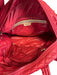 MZ Wallace Red Nylon Quilted Zip Up Removable Strap Shoulder Bag Red / L