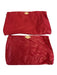 MZ Wallace Red Nylon Quilted Zip Up Removable Strap Shoulder Bag Red / L