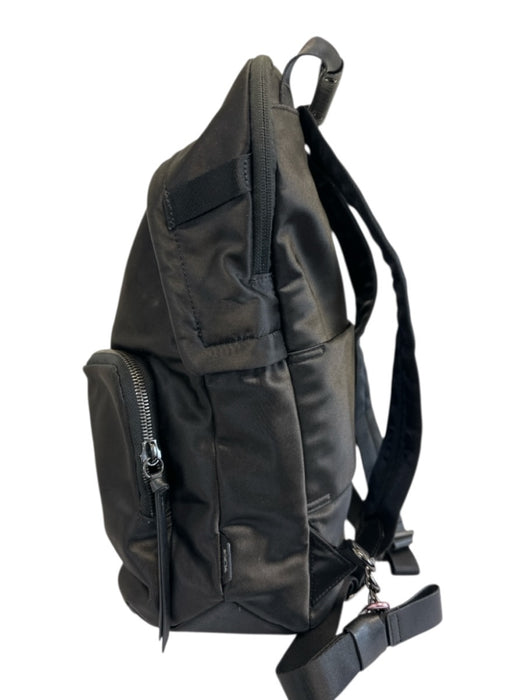 Tumi Black Nylon Silver Hardware Backpack Bag Black / L