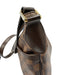 Louis Vuitton Brown Coated Canvas Gold hardware Damier Ebene Zip Top Bag Brown / S