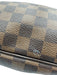 Louis Vuitton Brown Coated Canvas Gold hardware Damier Ebene Zip Top Bag Brown / S