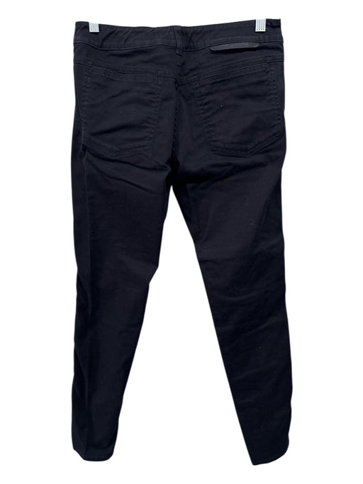 Stella McCartney Size 27 Black & Navy Cotton Blend Fabric & Color Block Pants Black & Navy / 27
