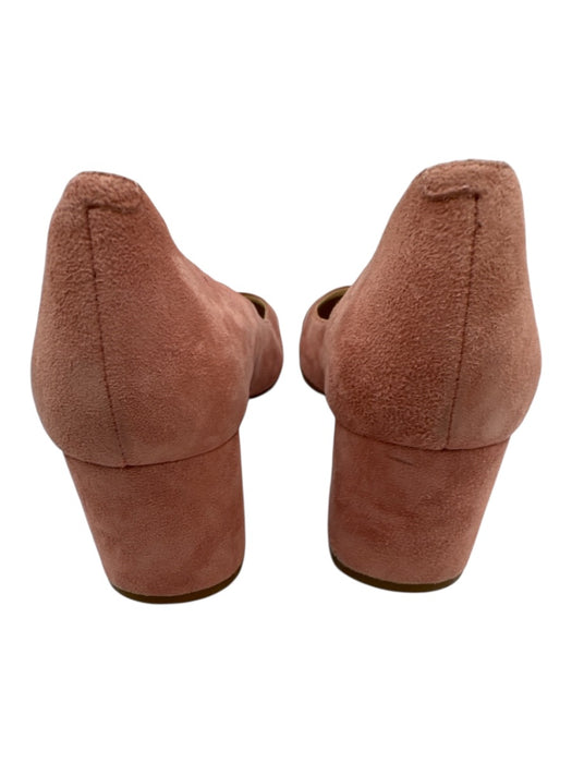 Cole Haan Shoe Size 8 Dusty Pink Suede & Leather Round Toe Cap Toe Pumps Dusty Pink / 8