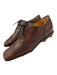 Miu Miu Shoe Size 38.5 Brown Leather Square Toe Lace Up Rubber Sole Oxford Flats Brown / 38.5