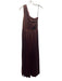 Lara Size 6 Copper & Beige Polyester Shiny Sleeveless Gathered Waist Gown Copper & Beige / 6
