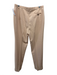Burberry London Size 14 Tan No Fabric Tag Woven Zip & Button High Rise Pants Tan / 14