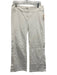 Max Mara Size 42 /  L White Cotton Zip & Hook Closure Paneled Wide Leg Pants White / 42 /  L