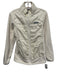 Columbia Size M Cream Polyester Fleece Fabric Block Quilted Zip Up Jacket Cream / M